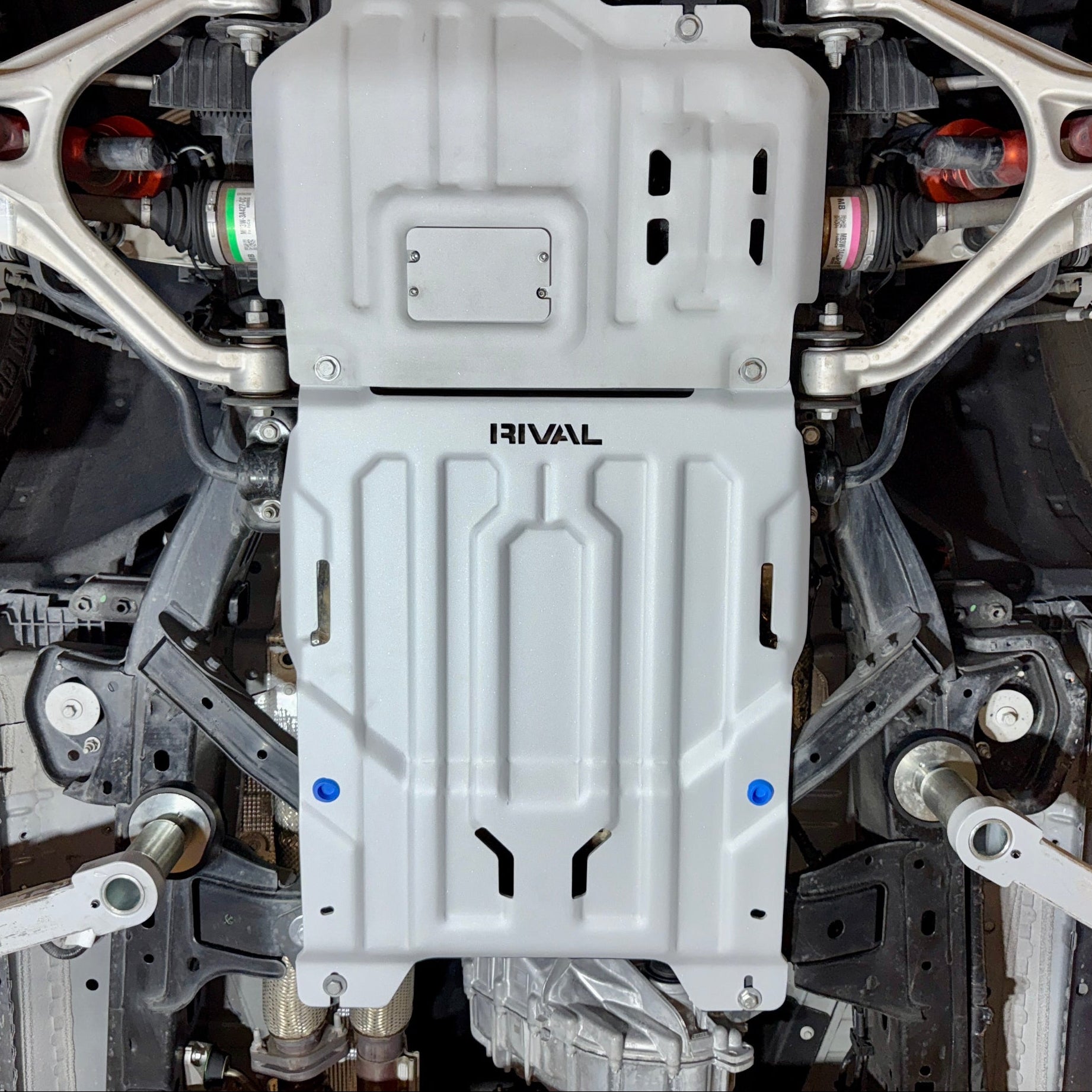 RIVAL Aluminum Transmission Skid Plate 2024-2026 Ford Ranger 2024-2026 Ford Ranger Raptor - RIVAL USA INC.