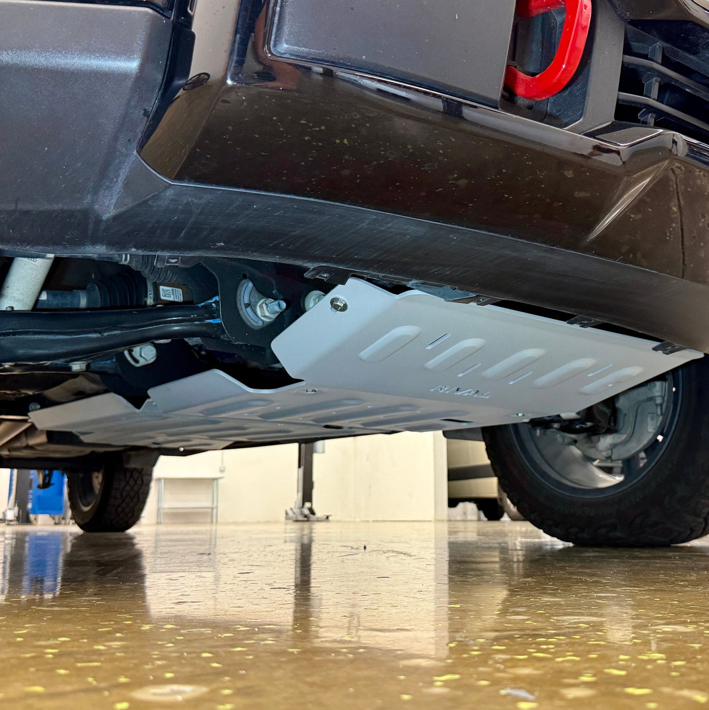 RIVAL Aluminum Engine Skid Plate 2019-2026 Chevrolet Silverado Duramax 2018-2026 GMC Sierra Duramax 2020-2026 Chevrolet Tahoe Duramax 2020-2026 Cadillac Escalade Duramax 2020-2026 GMC Yukon Duramax - RIVAL USA INC.