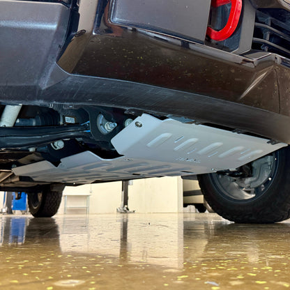 RIVAL Aluminum Engine Skid Plate 2019-2026 Chevrolet Silverado Duramax 2018-2026 GMC Sierra Duramax 2020-2026 Chevrolet Tahoe Duramax 2020-2026 Cadillac Escalade Duramax 2020-2026 GMC Yukon Duramax - RIVAL USA INC.
