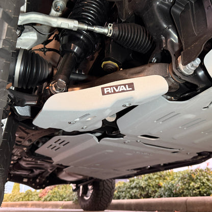 RIVAL Aluminum Lower Control Skid Plate 2024-2026 Toyota Land Cruiser 2024-2026 Lexus GX550 2025-2026 Toyota 4Runner - RIVAL USA INC.