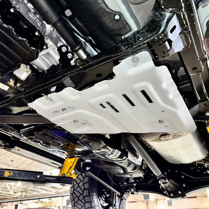 RIVAL Aluminum Transfer Case Skid Plate 2025-2026 Toyota 4Runner 2024-2026 Toyota Land Cruiser 2024-2026 Lexus GX550 2024-2026 Toyota Tacoma i-Force 2024-2026 Toyota Tacoma i-Force Max - RIVAL USA INC.