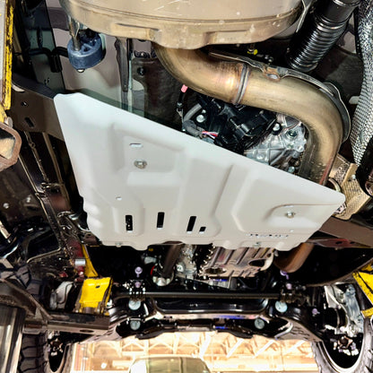 RIVAL Aluminum Transfer Case Skid Plate 2025-2026 Toyota 4Runner 2024-2026 Toyota Land Cruiser 2024-2026 Lexus GX550 2024-2026 Toyota Tacoma i-Force 2024-2026 Toyota Tacoma i-Force Max - RIVAL USA INC.