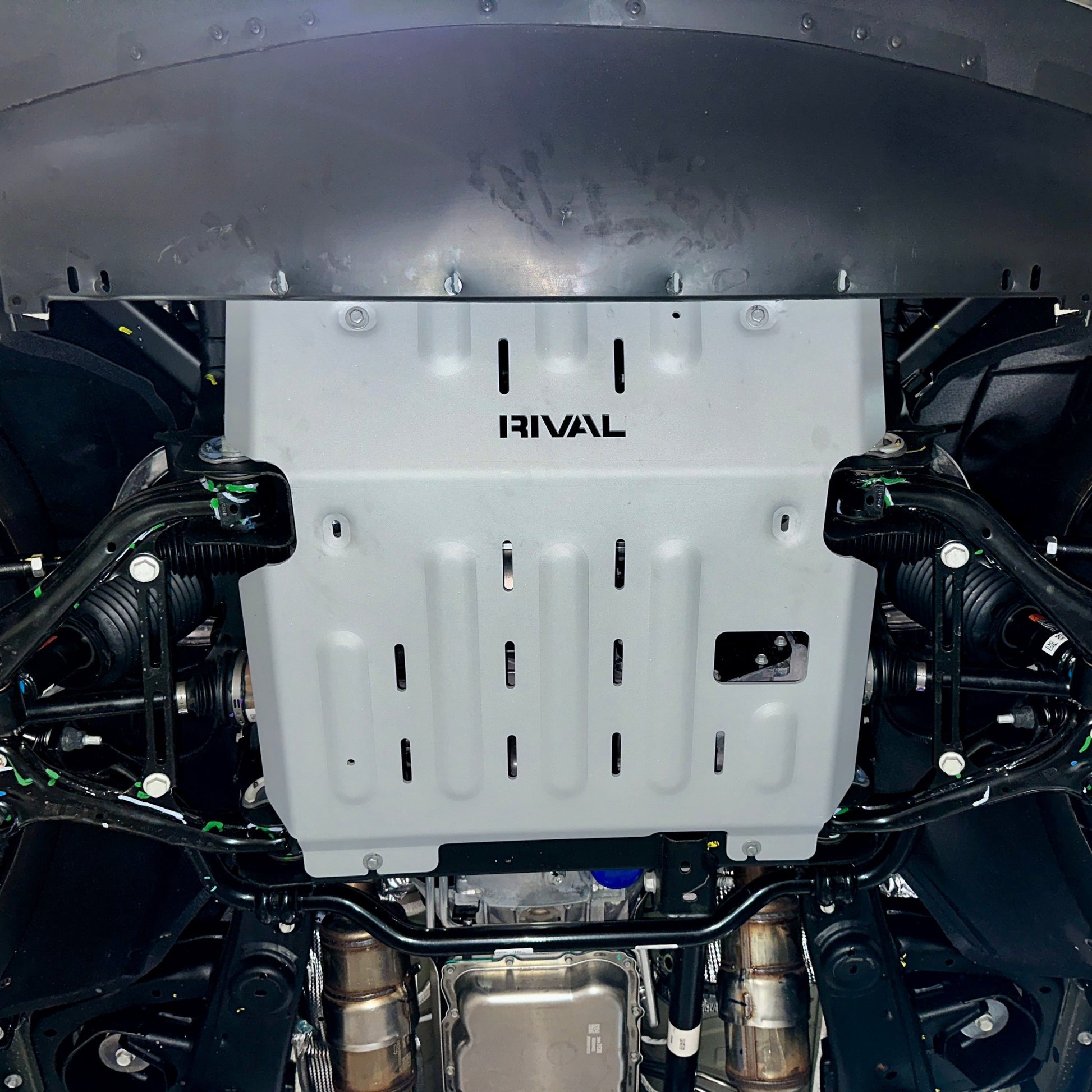 RIVAL Aluminum Engine Skid Plate Cadillac Escalade GMC Sierra Yukon Chevrolet Tahoe Silverado - RIVAL USA INC.