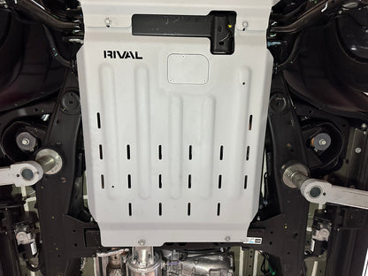 RIVAL Aluminum Transmission Skid Plate Cadillac Escalade GMC Sierra Yukon Chevrolet Tahoe Silverado - RIVAL USA INC.