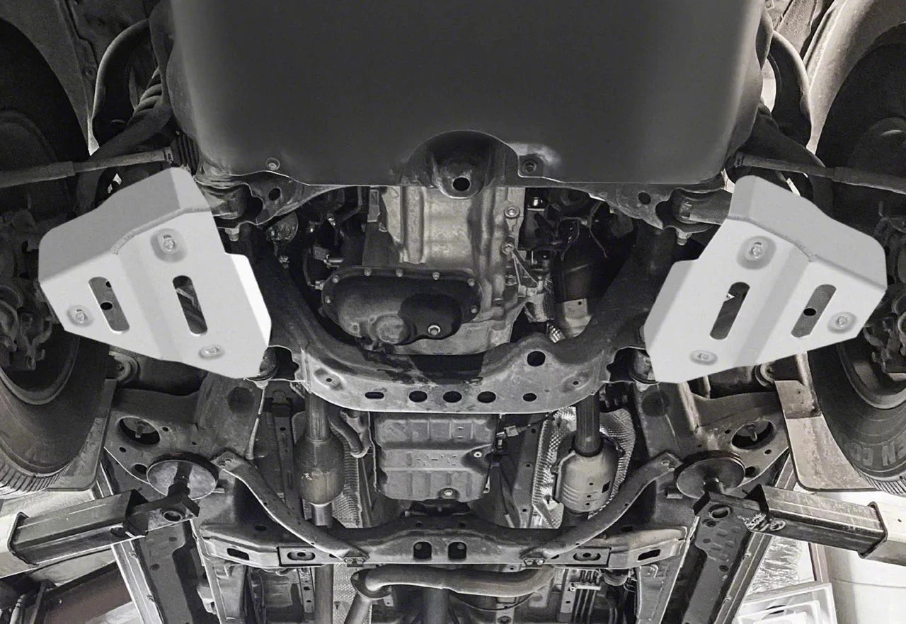 RIVAL Aluminum Lower Controls Skid Plate 2004-2015 Toyota Tacoma 2nd Gen 2015-2023 Toyota Tacoma 3rd Gen 2010-2023 Toyota 4Runner 5th Gen