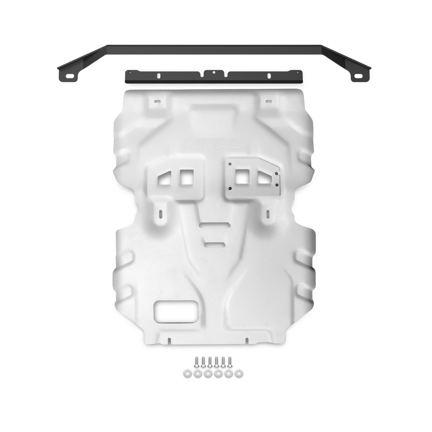 RIVAL Aluminum Engine Skid Plate 2024-2026 Toyota Tacoma SR SR5 Limited TRD Sport with included RIVAL Front Crossmember - RIVAL USA INC.