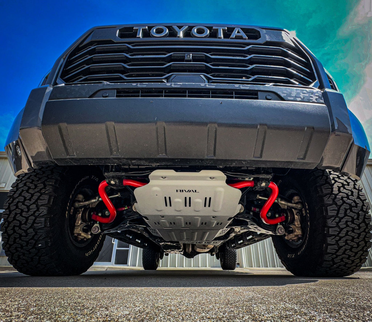 RIVAL Aluminum Engine Skid Plate Toyota Tundra CrewMax 2021-2024 (including Hybrid) Toyota Sequoia 2022-2024