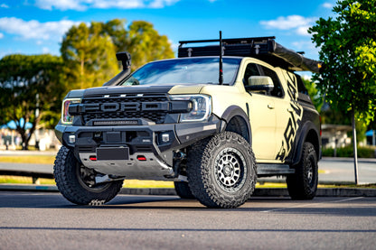 RIVAL Front Aluminum Bumper 2024-2025 Ford Ranger U.S. with Winch Mount and Recovery Points