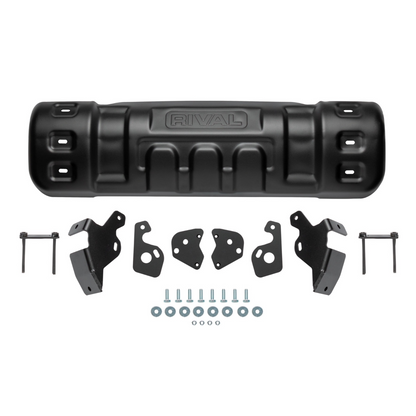 RIVAL Lower Skid Plate 2018-2025 Jeep Wrangler JL 2007-2018 Jeep Wrangler JK 2020-2025 Jeep Gladiator Except Mojave