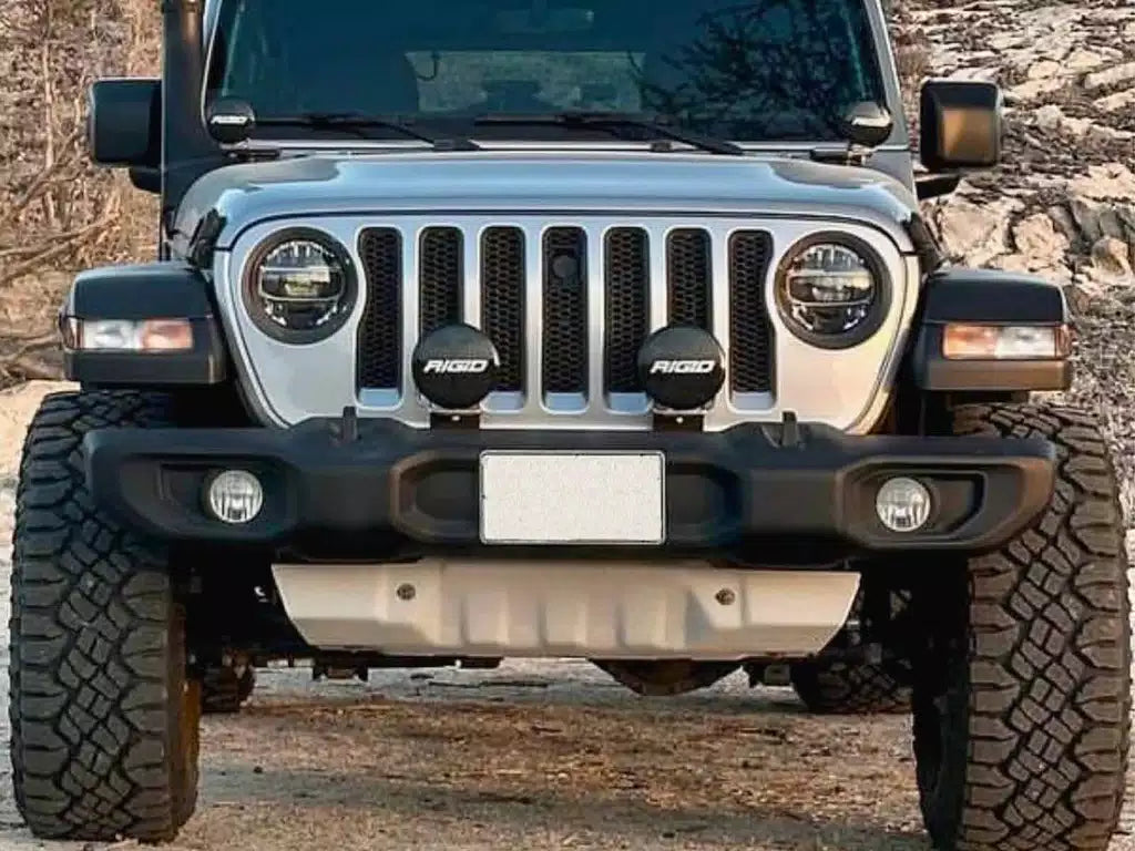 RIVAL Aluminum Sway Bar Skid Plate 2018-2025 Jeep Wrangler JL 2020-2025 Jeep Gladiator