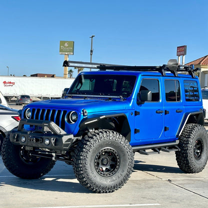 2D.2715.1-NL Front Modular Stamped Steel Stubby Bumper (Full Set) - RIVAL 4x4 USA
