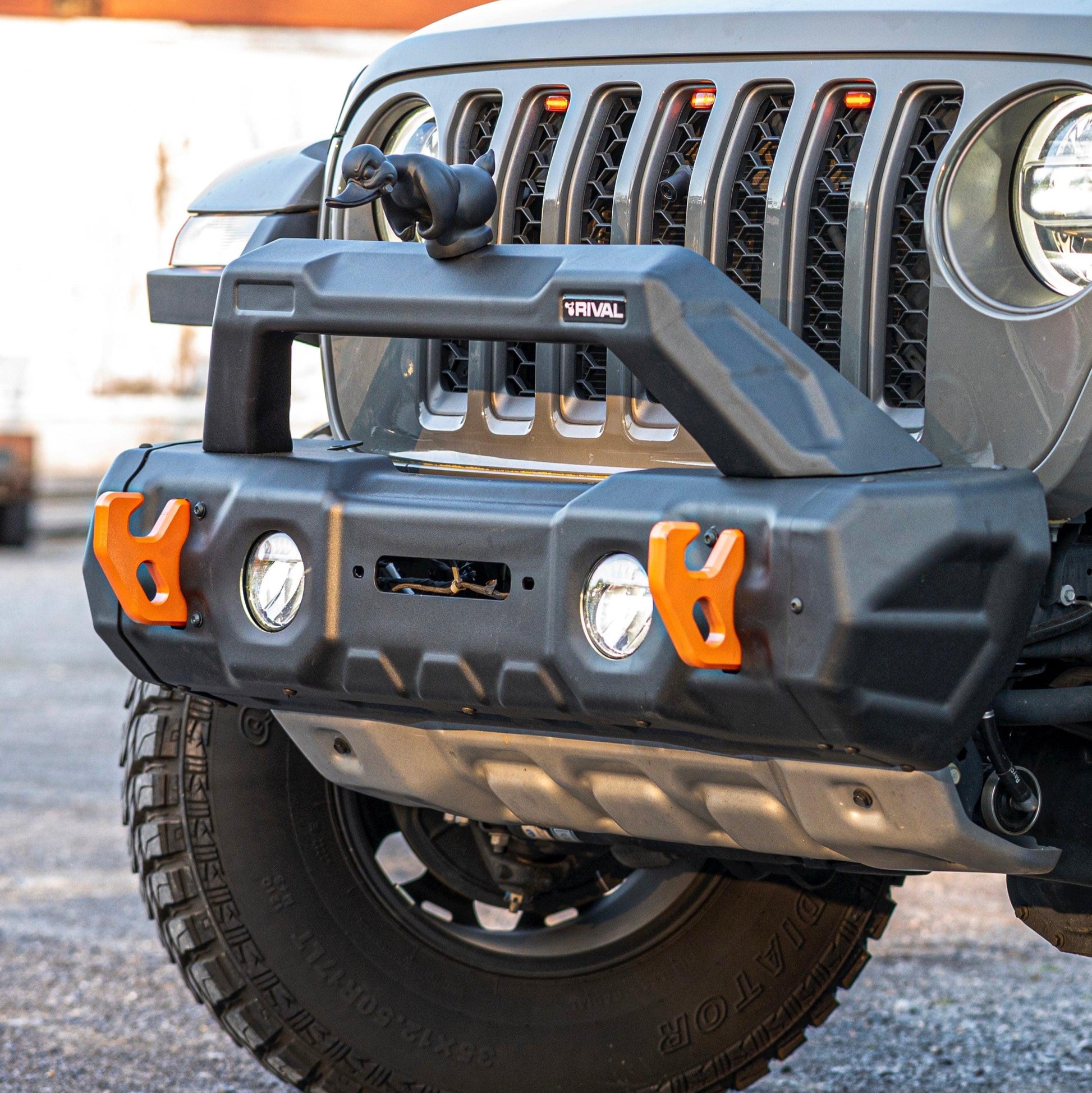 RIVAL Hoop for RIVAL Front Stamped Steel Bumper (does not fit Mopar bumper) - RIVAL USA INC.