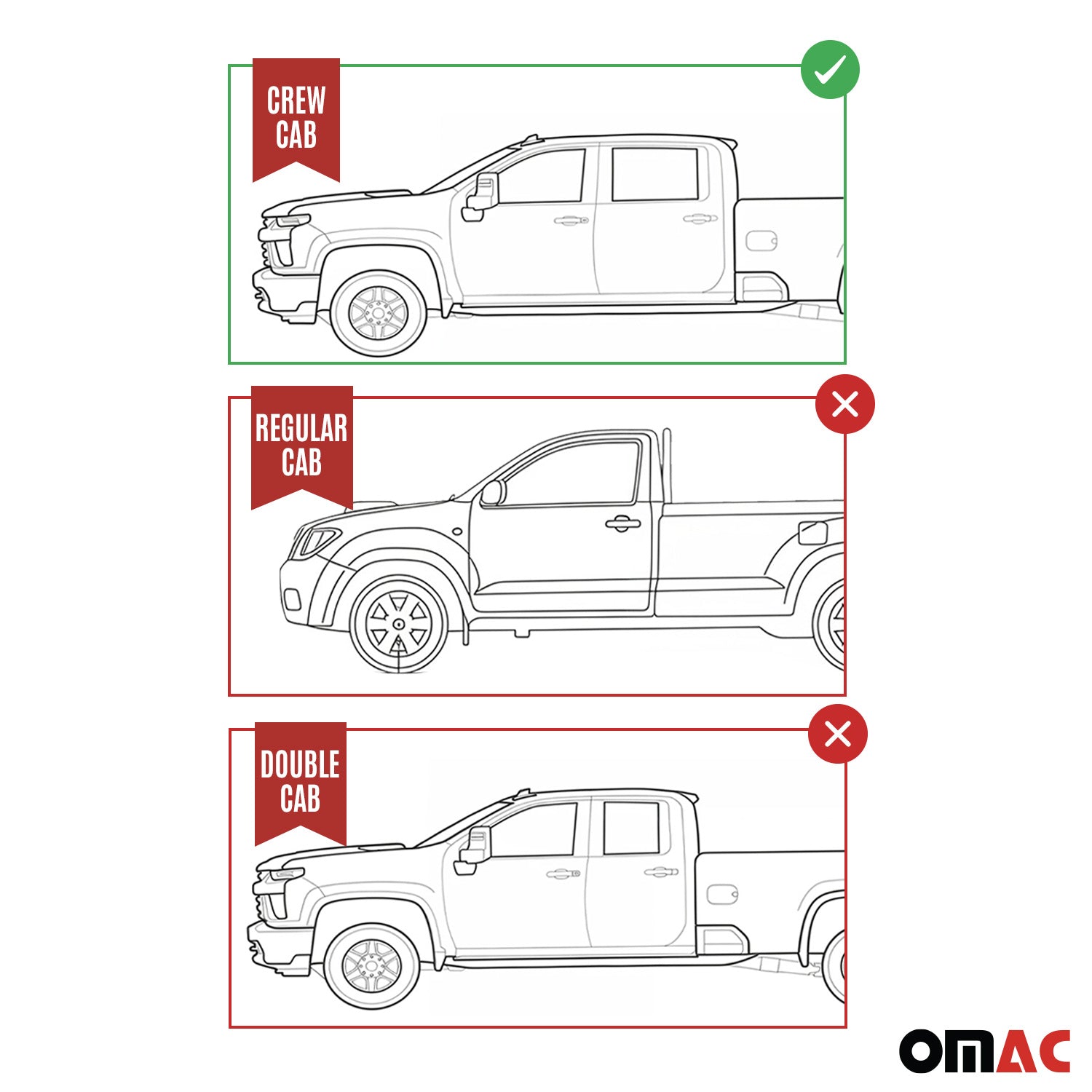 2015-2020 Ford F-150 SuperCrew Premium Floor Mats Liners First and Second Row Set Black - RIVAL USA INC.