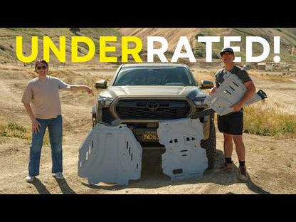RIVAL Aluminum Transmission Catalytic Converter Skid Plate 2024-2026 Toyota Tacoma i-Force 2025-2026 Toyota 4Runner i-Force 2024-2026 Lexus GX550 2021-2026 Toyota Tundra i-Force CrewMax