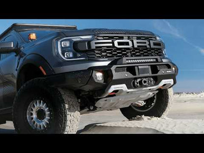 RIVAL Front Aluminum Bumper 2024-2026 Ford Ranger Raptor U.S. with Winch Mount and Recovery Points