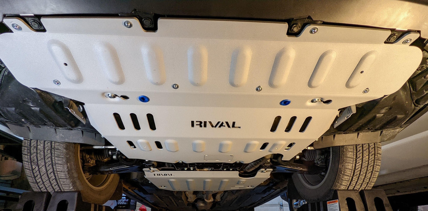 2333.5444.1.6 Aluminum Engine Skid Plate Subaru Forester 2022-2023 (Except Wilderness) - RIVAL 4x4 USA