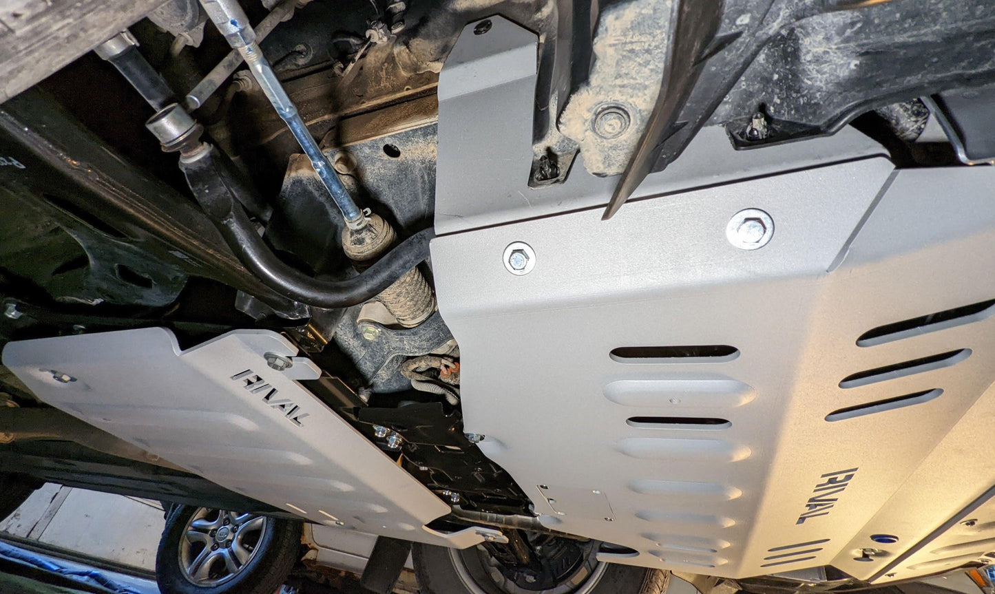 2333.5444.1.6 Aluminum Engine Skid Plate Subaru Forester 2022-2023 (Except Wilderness) - RIVAL 4x4 USA