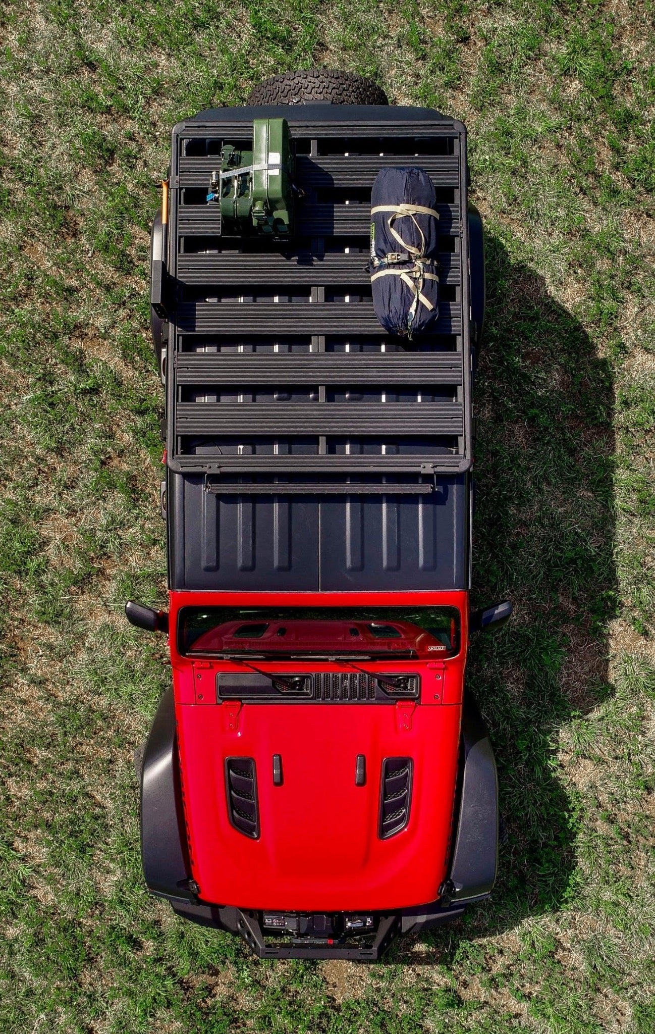 2M.2701.1 Aluminum No-Drill Roof Rack Jeep Wrangler JL 4-Door - RIVAL 4x4 USA