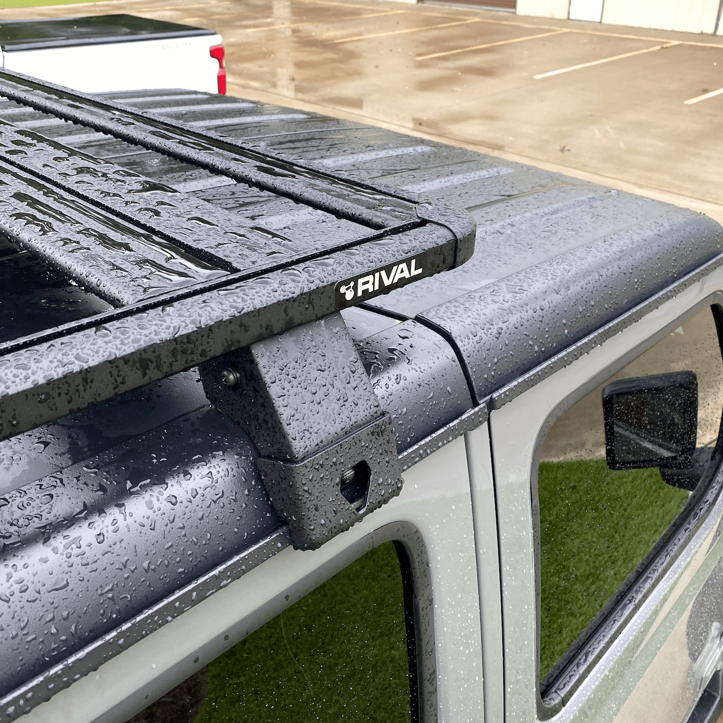 2M.2701.1 Aluminum No-Drill Roof Rack Jeep Wrangler JL 4-Door - RIVAL 4x4 USA