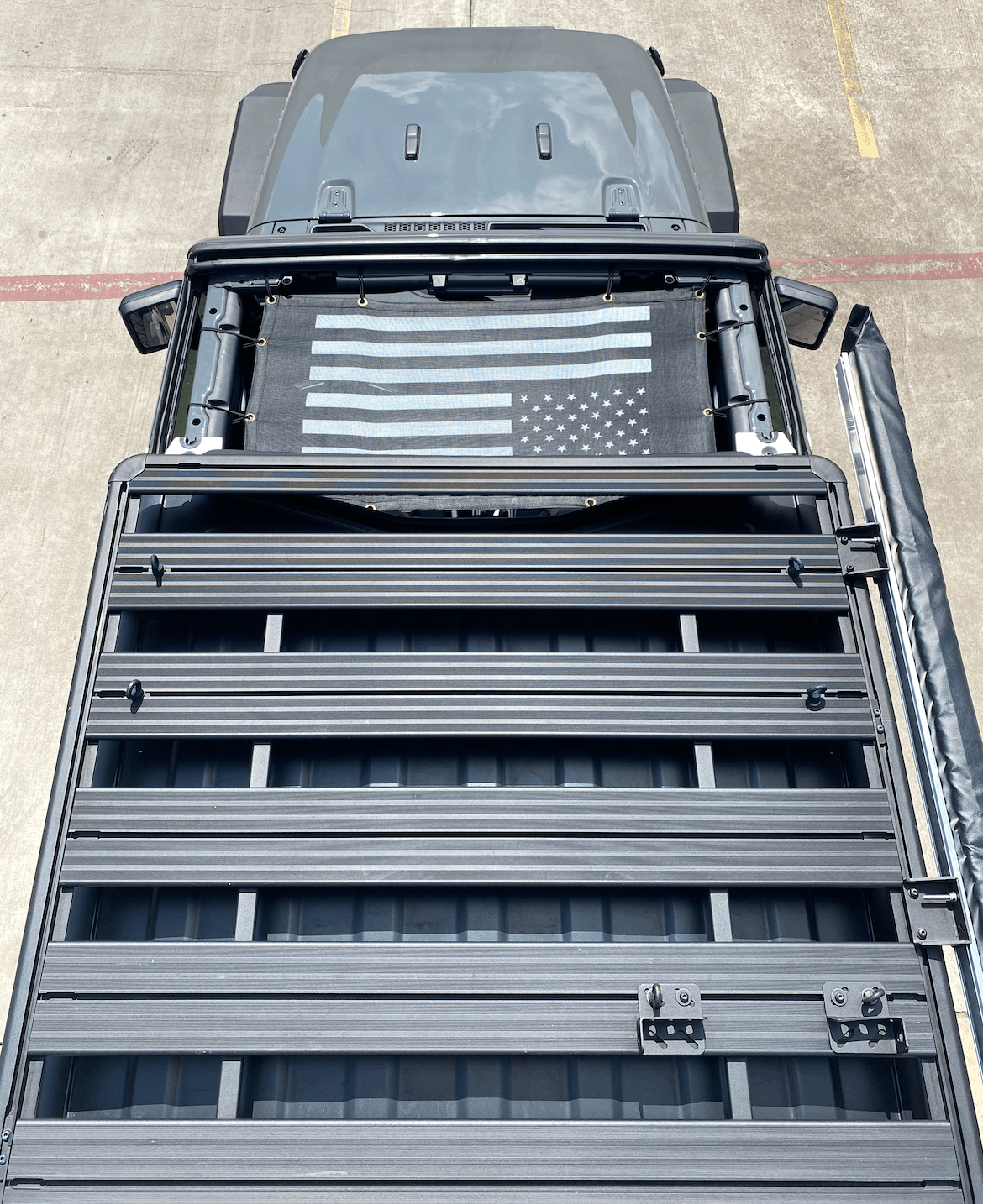 2M.2701.1 Aluminum No-Drill Roof Rack Jeep Wrangler JL 4-Door - RIVAL 4x4 USA