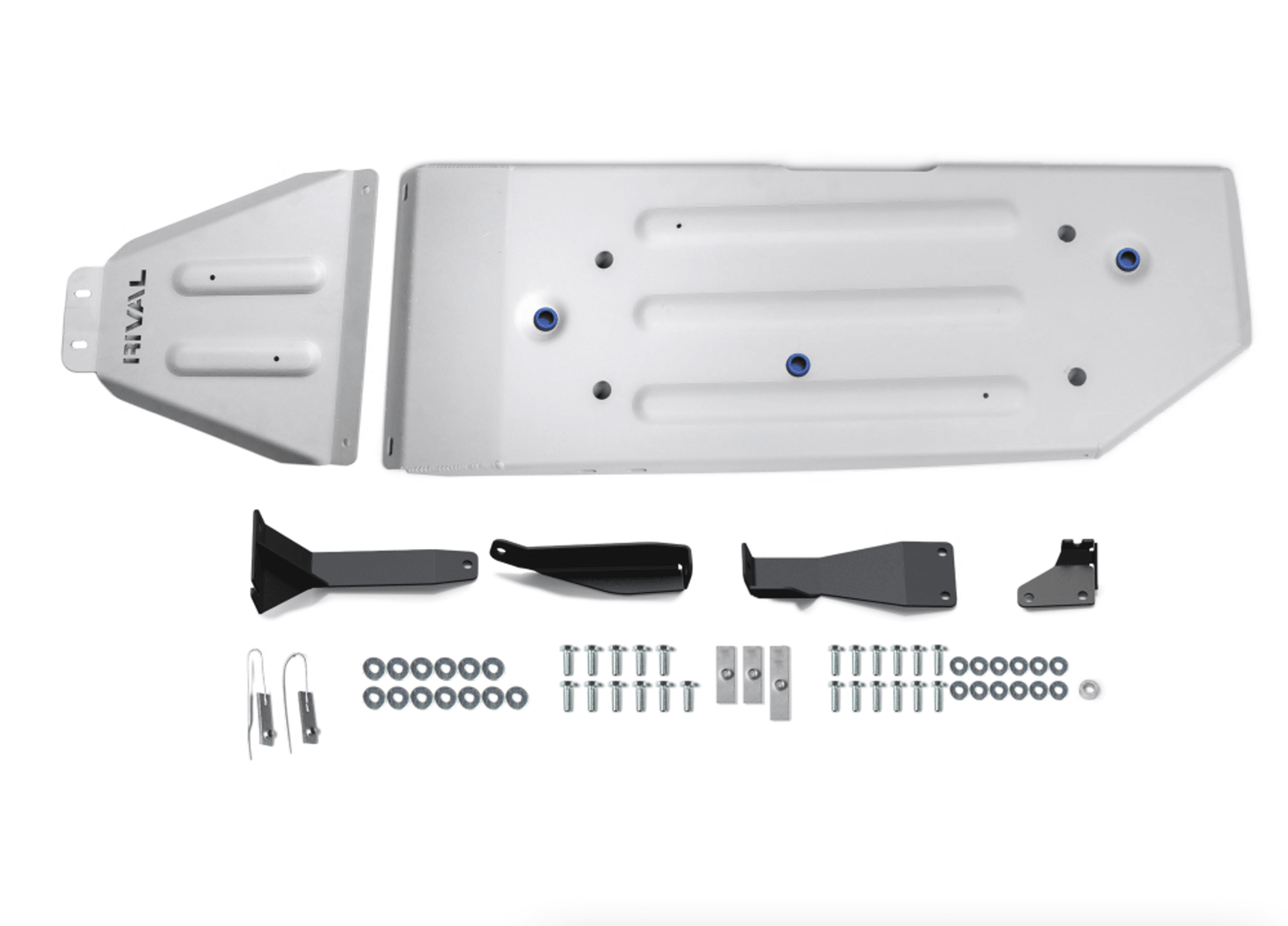 2333.9545.1.6 Aluminum Skid Plate Toyota Tacoma 2016-2022 Gas Tank Short Bed Only - RIVAL 4x4 USA