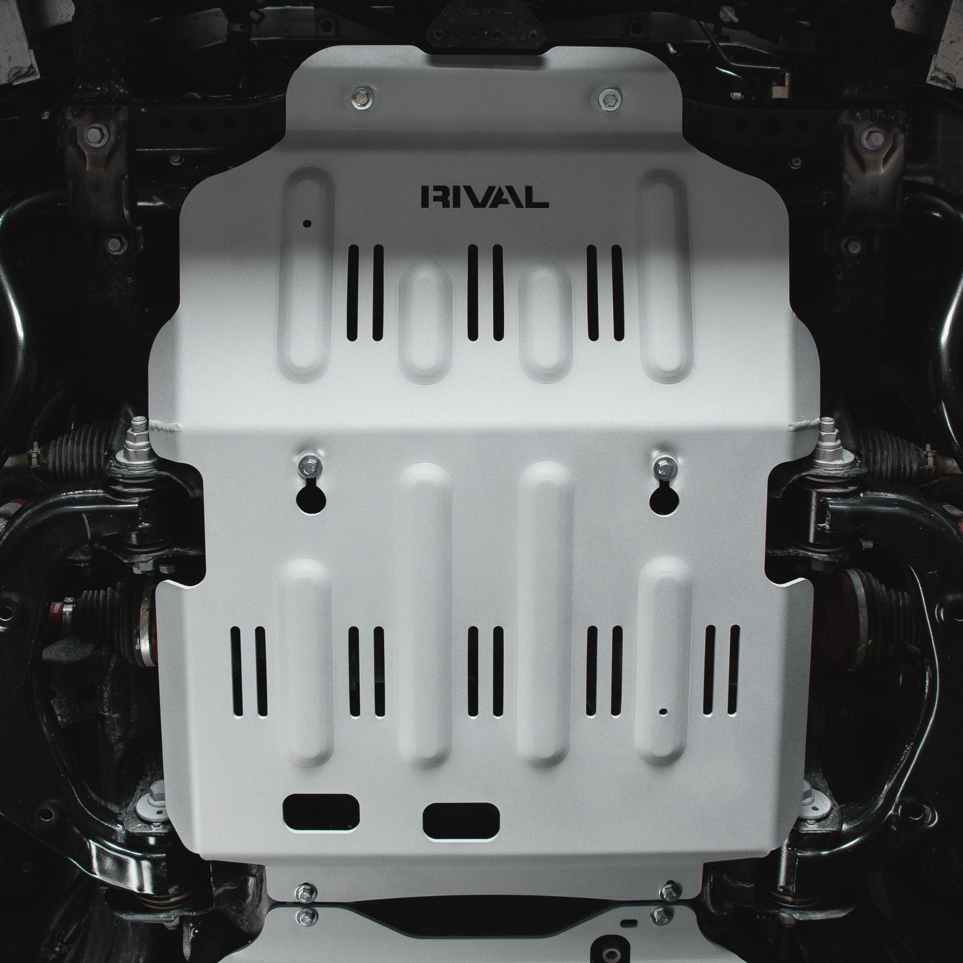 RIVAL Aluminum Skid Plate Toyota Tundra CrewMax 2021+ Engine (incl. Hybrid) and Toyota Sequoia 2022+ - RIVAL USA