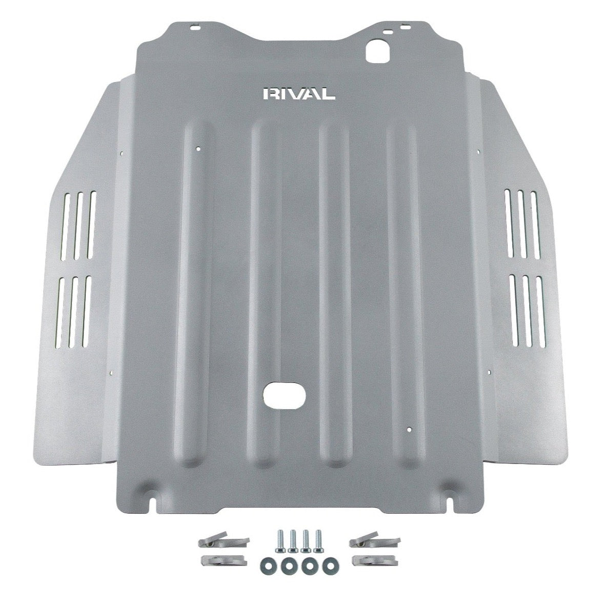 RIVAL Aluminum Skid Plate Toyota Tundra CrewMax 2021+ Transmission (Hybrid) and Toyota Sequoia - RIVAL USA