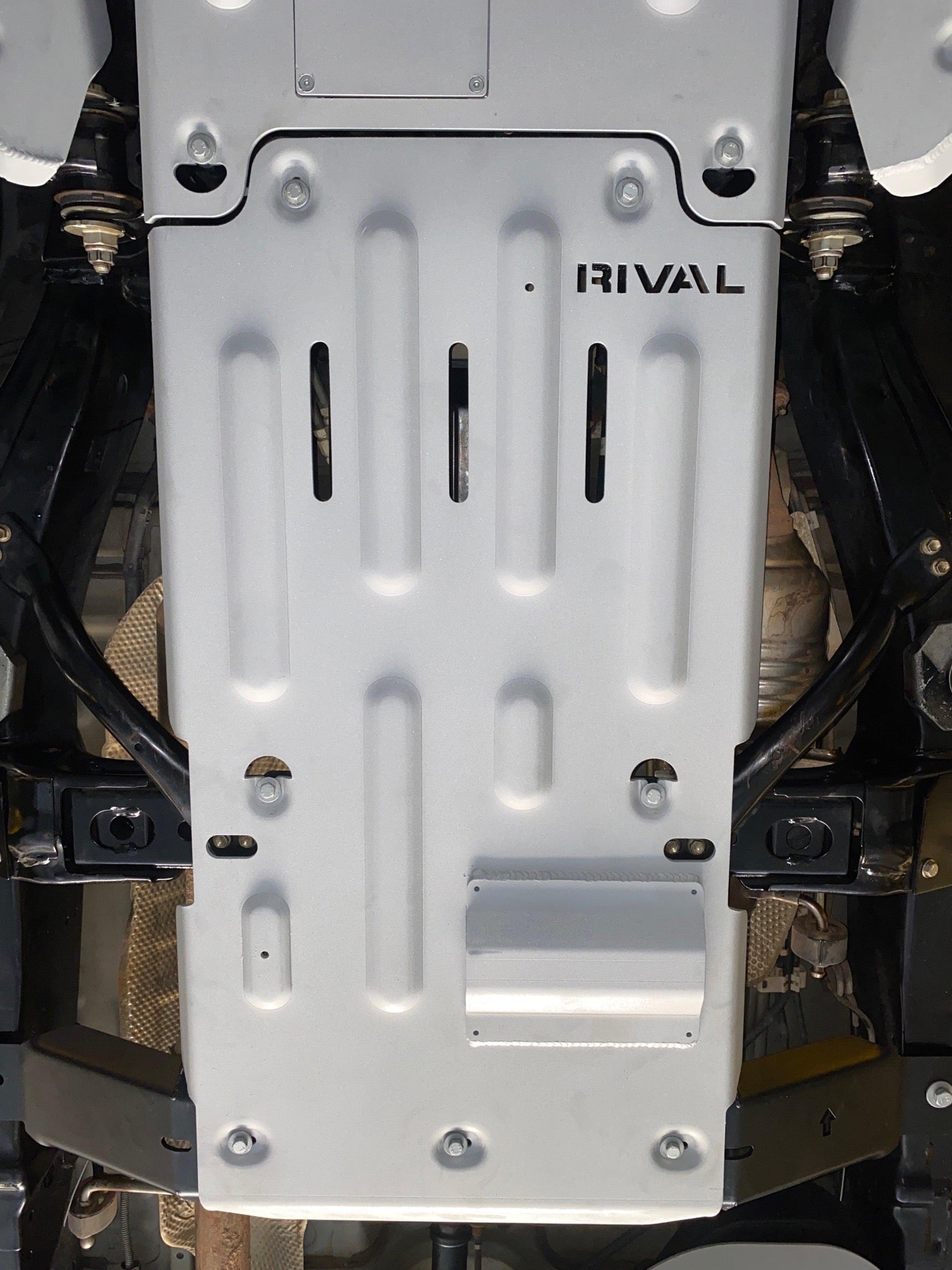 2333.9543.1.6 Aluminum Skid Plate Toyota 4Runner 5th Gen Transmission and Transfer Case (incl. KDSS) - RIVAL 4x4 USA