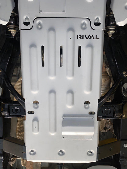 2333.9543.1.6 Aluminum Skid Plate Toyota 4Runner 5th Gen Transmission and Transfer Case (incl. KDSS) - RIVAL 4x4 USA