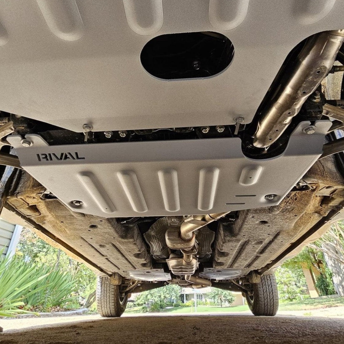 RIVAL Aluminum Transmission Skid Plate Subaru Forester & Outback (incl. Wilderness) - RIVAL USA