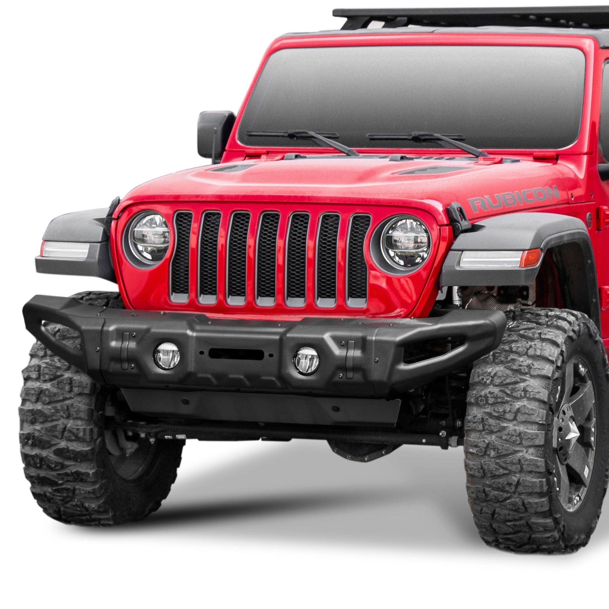 2D.2710.1.1 Front Modular Stamped Steel Full-Width BASIC Bumper (ships Jan-31) - RIVAL 4x4 USA