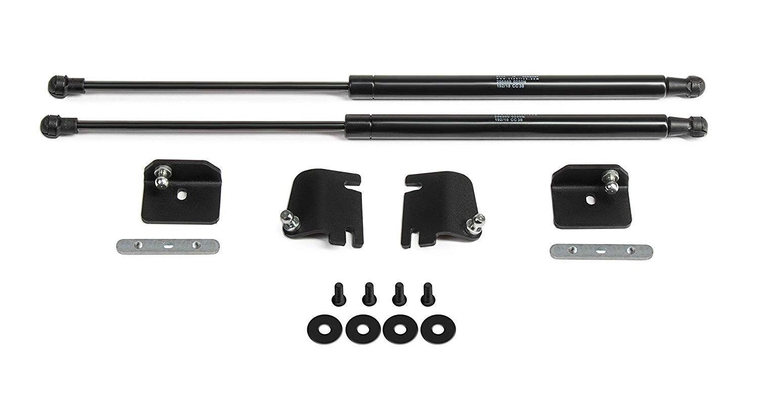 2A.ST.2702.1 Hood Lifts Jeep Wrangler JL (except 392), Gladiator (except Mojave) - RIVAL 4x4 USA