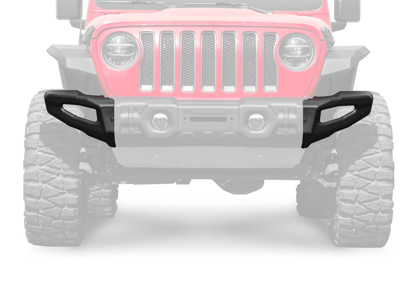 2D.2710.1.2 Wide End Caps for Front Modular Stamped Steel Bumper - RIVAL 4x4 USA