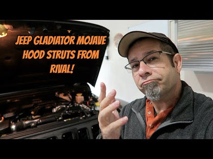 RIVAL Hood Lifts 2018-2025 Jeep Wrangler JL except 392 2020-2025 Jeep Gladiator except Mojave